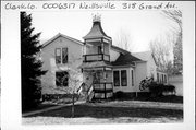 318 N GRAND AVE, a Gabled Ell house, built in Neillsville, Wisconsin in 1856.