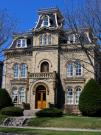 28 E GILMAN ST, a Second Empire house, built in Madison, Wisconsin in 1857.