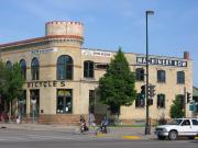 601-627 WILLIAMSON ST, a Romanesque Revival retail building, built in Madison, Wisconsin in 1898.