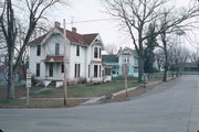 105 E FLORENCE, a Queen Anne house, built in Cambria, Wisconsin in 1889.