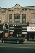132-140 W JAMES ST, a Commercial Vernacular small retail building, built in Columbus, Wisconsin in 1850.