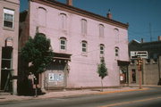 103 N LUDINGTON, a Italianate small retail building, built in Columbus, Wisconsin in 1853.