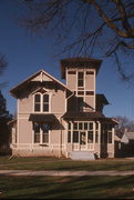 443 W PRAIRIE ST, a Queen Anne house, built in Columbus, Wisconsin in 1877.