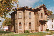 131 E HOWARD ST, a Italianate house, built in Portage, Wisconsin in 1883.