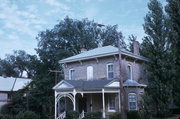 223 W PLEASANT ST, a Italianate house, built in Portage, Wisconsin in 1877.