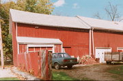 223 W PLEASANT, a Side Gabled carriage house, built in Portage, Wisconsin in 1877.