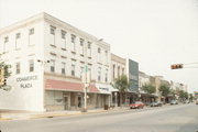 137-139 W COOK ST, a Commercial Vernacular retail building, built in Portage, Wisconsin in 1866.