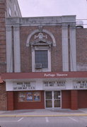 314-322 W WISCONSIN, a Colonial Revival/Georgian Revival theater, built in Portage, Wisconsin in 1927.