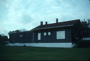 RIO ST, a Astylistic Utilitarian Building depot, built in Rio, Wisconsin in 1916.