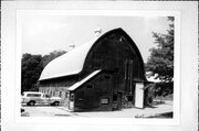 W7303 CTH CS, a Astylistic Utilitarian Building barn, built in Dekorra, Wisconsin in 1937.