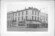 103 N LUDINGTON, a Italianate small retail building, built in Columbus, Wisconsin in 1853.