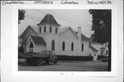 321 W MILL ST, a Early Gothic Revival house of worship, built in Columbus, Wisconsin in 1868.