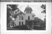 546 W PRAIRIE ST, a Italianate house, built in Columbus, Wisconsin in 1879.