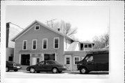 543 S MAIN ST, a Front Gabled general store, built in Fall River, Wisconsin in 1880.