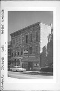 161-165 S MAIN ST, a Italianate large retail building, built in Lodi, Wisconsin in 1866.