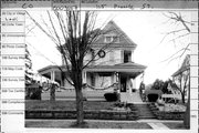 115 PRAIRIE ST, a Queen Anne house, built in Lodi, Wisconsin in 1897.