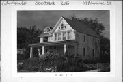449 SEMINARY ST, a Queen Anne house, built in Lodi, Wisconsin in 1897.