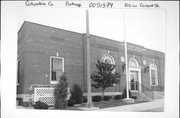 215 W CONANT ST, a Colonial Revival/Georgian Revival post office, built in Portage, Wisconsin in 1934.