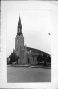 305 W COOK ST, a Romanesque Revival house of worship, built in Portage, Wisconsin in 1886.