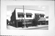 315-317 DEWITT, a Commercial Vernacular retail building, built in Portage, Wisconsin in 1950.