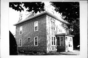 603 DEWITT ST, a Second Empire house, built in Portage, Wisconsin in 1873.