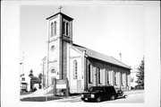 701 MACFARLANE RD, a Romanesque Revival house of worship, built in Portage, Wisconsin in 1874.