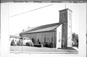 701 MACFARLANE RD, a Romanesque Revival house of worship, built in Portage, Wisconsin in 1874.