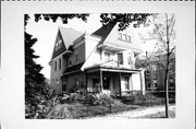 105 E PLEASANT, a Queen Anne house, built in Portage, Wisconsin in 1900.