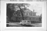111 E PLEASANT ST, a Italianate house, built in Portage, Wisconsin in 1879.