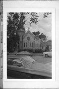 211 W PLEASANT ST, a Early Gothic Revival house of worship, built in Portage, Wisconsin in 1898.