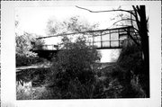 PORTAGE CANAL NEAR CENTER ST, a NA (unknown or not a building) steel beam or plate girder bridge, built in Portage, Wisconsin in 1937.