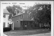 508 W WISCONSIN ST, a Gabled Ell house, built in Portage, Wisconsin in 1860.