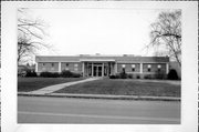 335 S HIGH ST, a Art/Streamline Moderne small office building, built in Randolph, Wisconsin in 1951.