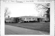 335 S HIGH ST, a Art/Streamline Moderne small office building, built in Randolph, Wisconsin in 1951.