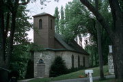 CHENEY ST, a Early Gothic Revival church, built in De Soto, Wisconsin in .