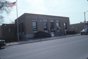 120 S BEAUMONT RD, a Art/Streamline Moderne post office, built in Prairie du Chien, Wisconsin in 1936.