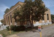 120 S BEAUMONT RD, a Art/Streamline Moderne post office, built in Prairie du Chien, Wisconsin in 1936.