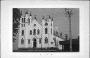 21140 State Highway 27, a Early Gothic Revival house of worship, built in Seneca, Wisconsin in 1874.