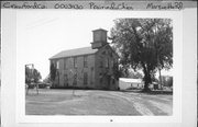 800 E Parrish St, a Greek Revival school-one to six room, built in Prairie du Chien, Wisconsin in 1857.