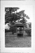 3RD AND BOLVIN STS, a Early Gothic Revival gazebo/pergola, built in Prairie du Chien, Wisconsin in 2007.