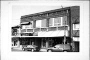 205 - 207 E Blackhawk Ave, a Commercial Vernacular retail building, built in Prairie du Chien, Wisconsin in 1914.