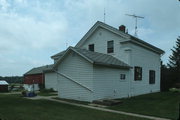 N7436 STATE HIGHWAY 26, a Greek Revival house, built in Burnett, Wisconsin in 1862.