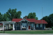 Fox Lake Railroad Depot, a Building.
