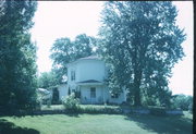 219 VALLEY ST, a Octagon house, built in Horicon, Wisconsin in 1855.