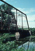 SOCK RD .5 MI S OF WELL RD, OVER BEAVER DAM RIVER, a NA (unknown or not a building) overhead truss bridge, built in Lowell, Wisconsin in 1893.