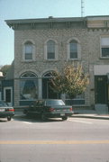 34 S MAIN ST, a Italianate retail building, built in Mayville, Wisconsin in 1866.