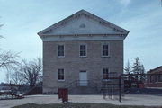 SW CNR OF MAIN ST AND BUCHANAN ST, a Greek Revival elementary, middle, jr.high, or high, built in Mayville, Wisconsin in 1857.