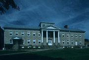 SW CNR OF MAIN ST AND BUCHANAN ST, a Greek Revival elementary, middle, jr.high, or high, built in Mayville, Wisconsin in 1857.