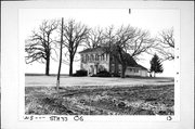 W5652 STATE HIGHWAY 33, N SIDE OF STATE HIGHWAY 33 .7 MI W OF W GROVE RD, a Greek Revival house, built in Oak Grove, Wisconsin in 1870.