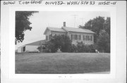 W5551 STATE HIGHWAY 33, S SIDE OF STATE HIGHWAY 33 .4 MI W OF W GROVE RD, a Greek Revival house, built in Oak Grove, Wisconsin in 1861.